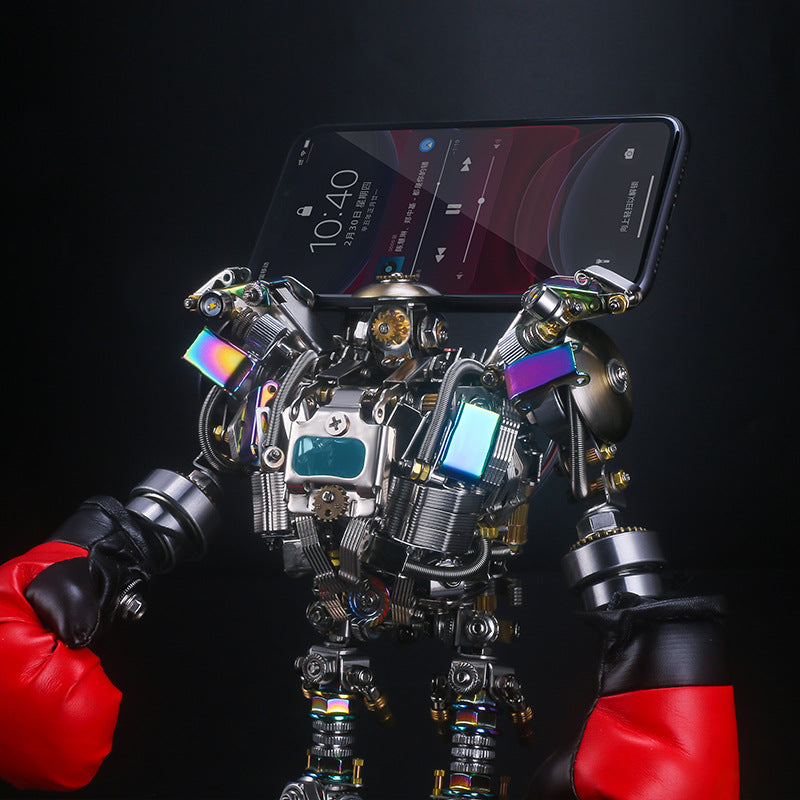 3D Metal Assembled Boxer Model