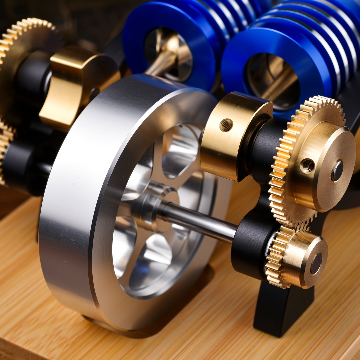 Stirling Single Cylinder Engine Model Kit - DIY Stirling Engine for Science & Education, Perfect Gift Idea