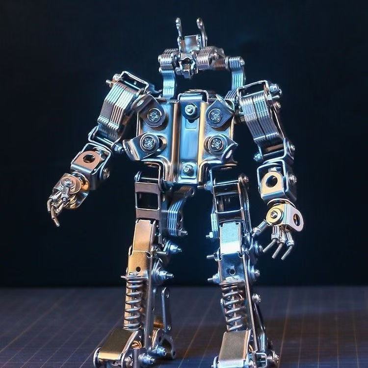 3D Metal Assembly Model Mechanical Time Machine DIY Model-435PCS