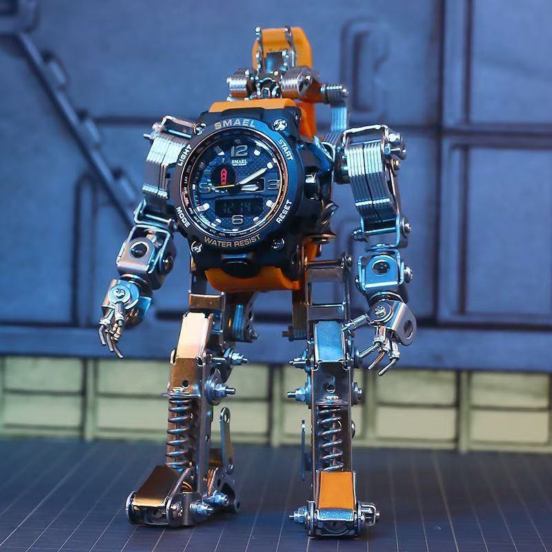 3D Metal Assembly Model Mechanical Time Machine DIY Model-435PCS