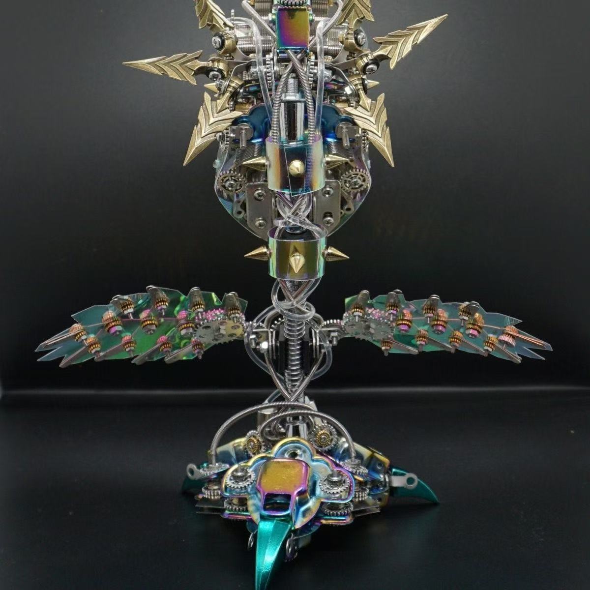 Piranha metal assembly mechanical handmade model three-dimensional toy ornaments birthday gift ornaments
